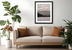 Framed Mount Fuji