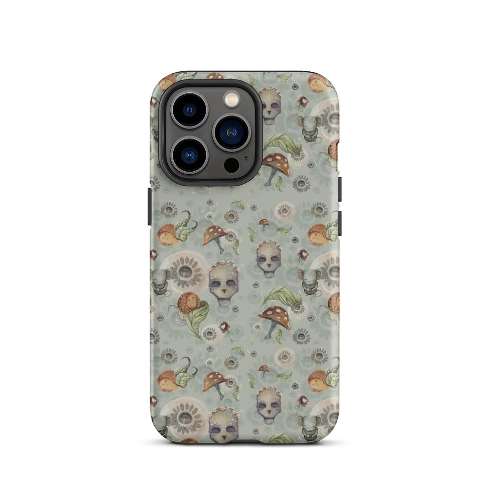 Thumbnail: Skull Garden Tough Case for iPhone®