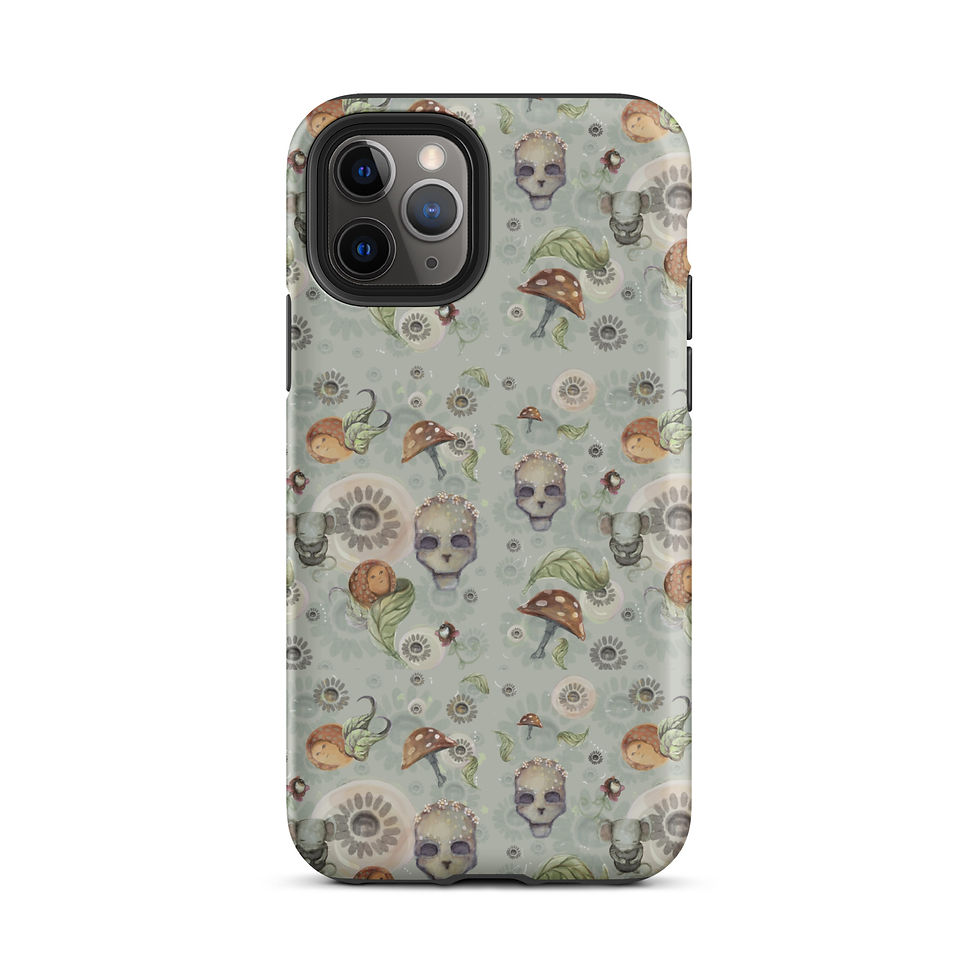 Thumbnail: Skull Garden Tough Case for iPhone®