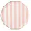 Thumbnail: Pink Petal Cabana Striped Plates