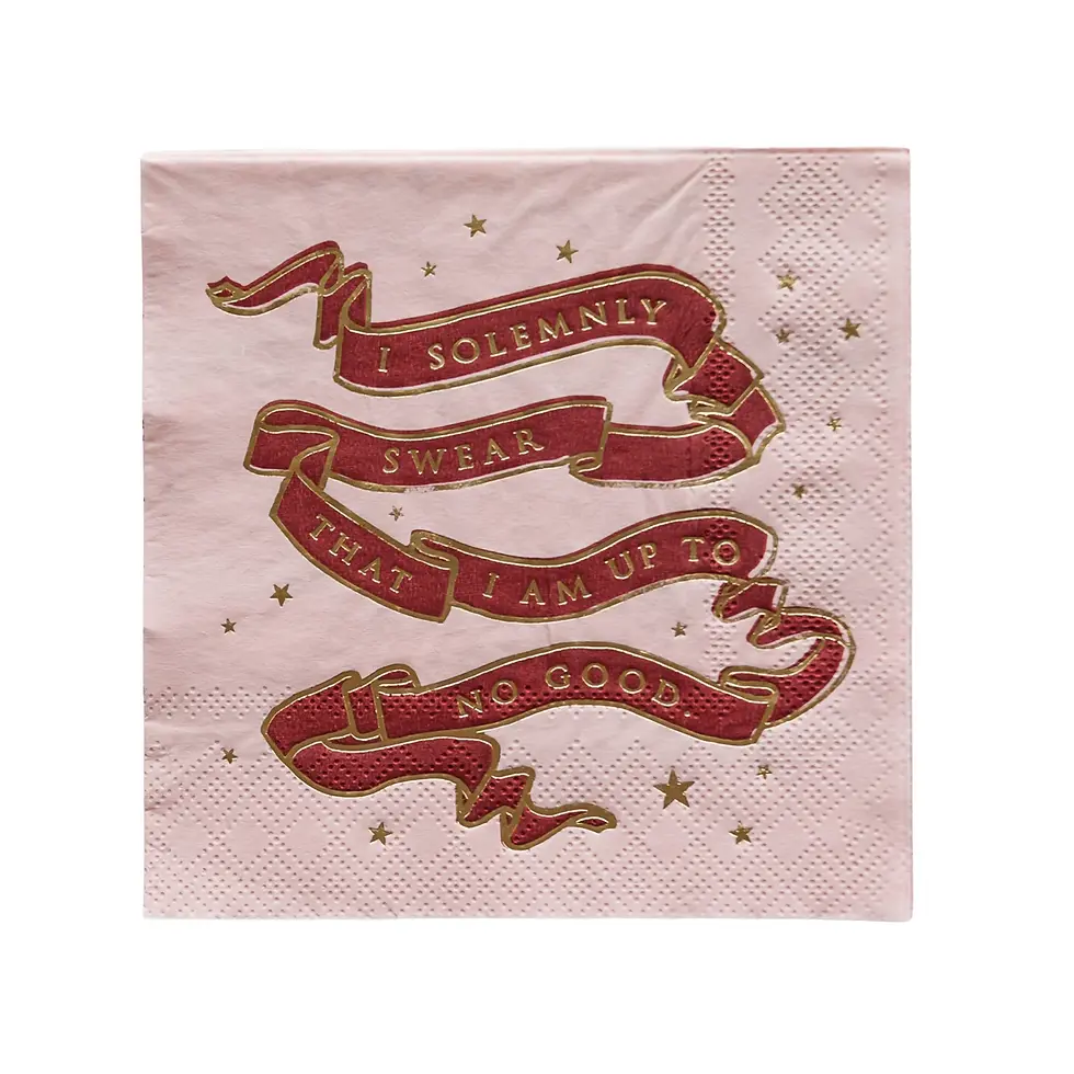 Thumbnail: Harry Potter  Houses Cocktail Napkins