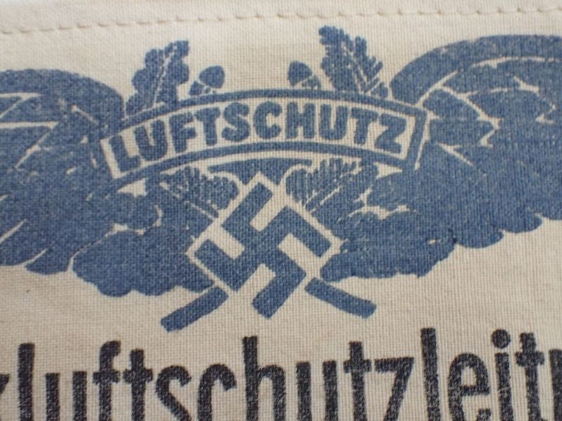 Thumbnail: WW2 Luftschutz Armband for the HASAG factory