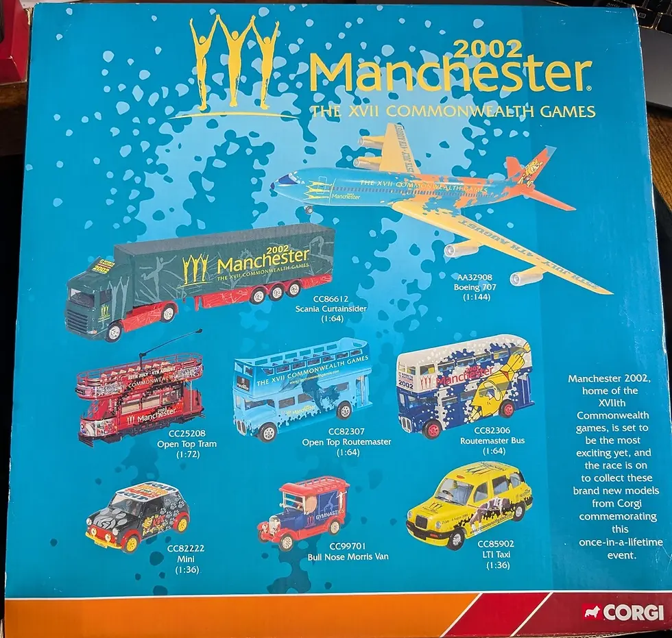 Thumbnail: Corgi 1/144 Scale Diecast-AA32908 Boeing 707 2002 Manchester Commonwealth Games