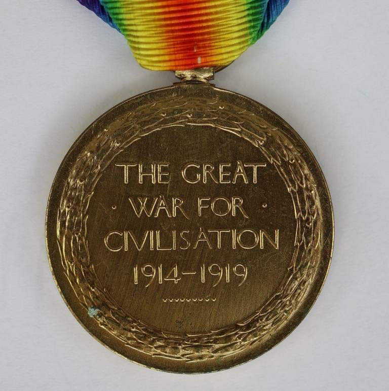 Thumbnail: WW1 War Medal & Victory Medal : Awarded to Sjt. J. Fletcher R.A.M.C & M.I.C.