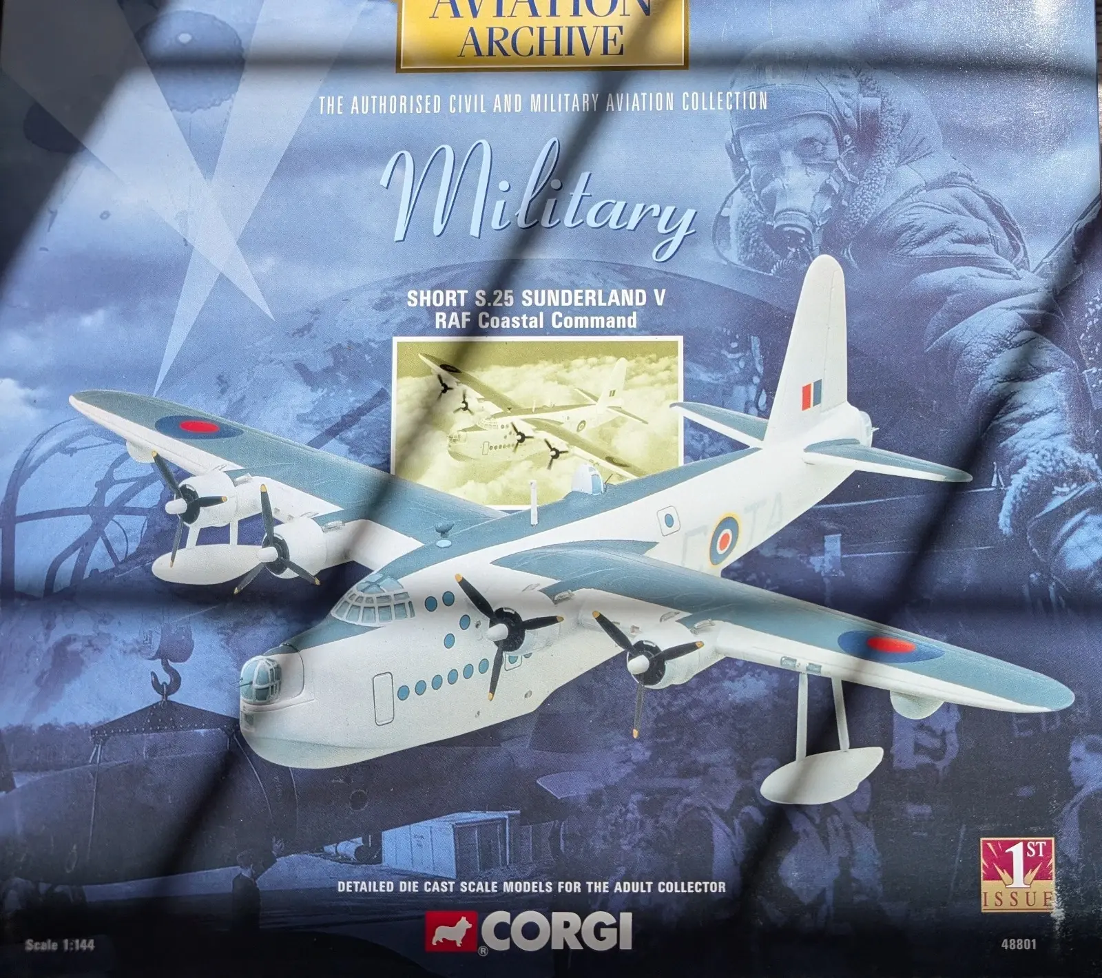 Corgi Aviation Archive Short S.25 Sunderland 1/144 Scale die-cast Model BNIB