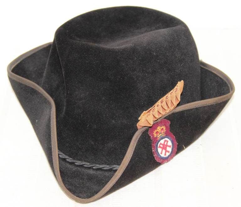 Rare Vintage Post-WW2 SSAFA Nursing Service Tricorn Hat by Lock & Co of London