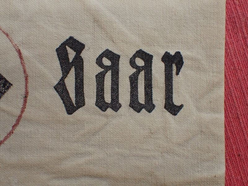 Thumbnail: 1935 Early Third Reich Saar NSDAP Armband