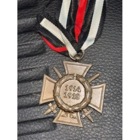 German WWI Hindenburg Cross with Swords — Maker Mark “311”