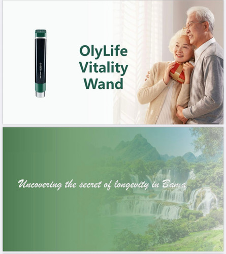 OlyLife Vitality Wand with Oscillating Stand and Case | Prestige