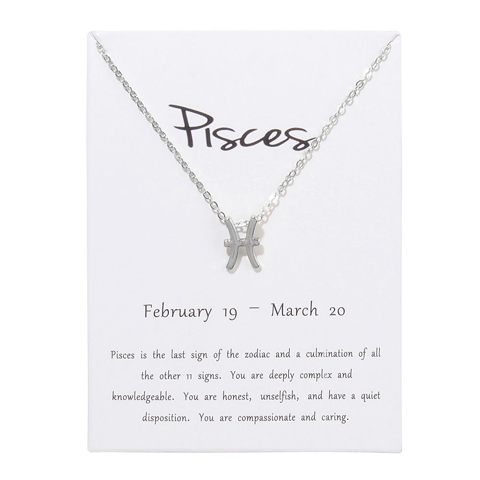 Thumbnail: Zodiac Sign Necklace Pendants