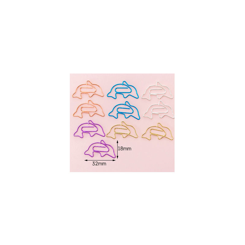 Thumbnail: Creative Hollow Paper Clip Set