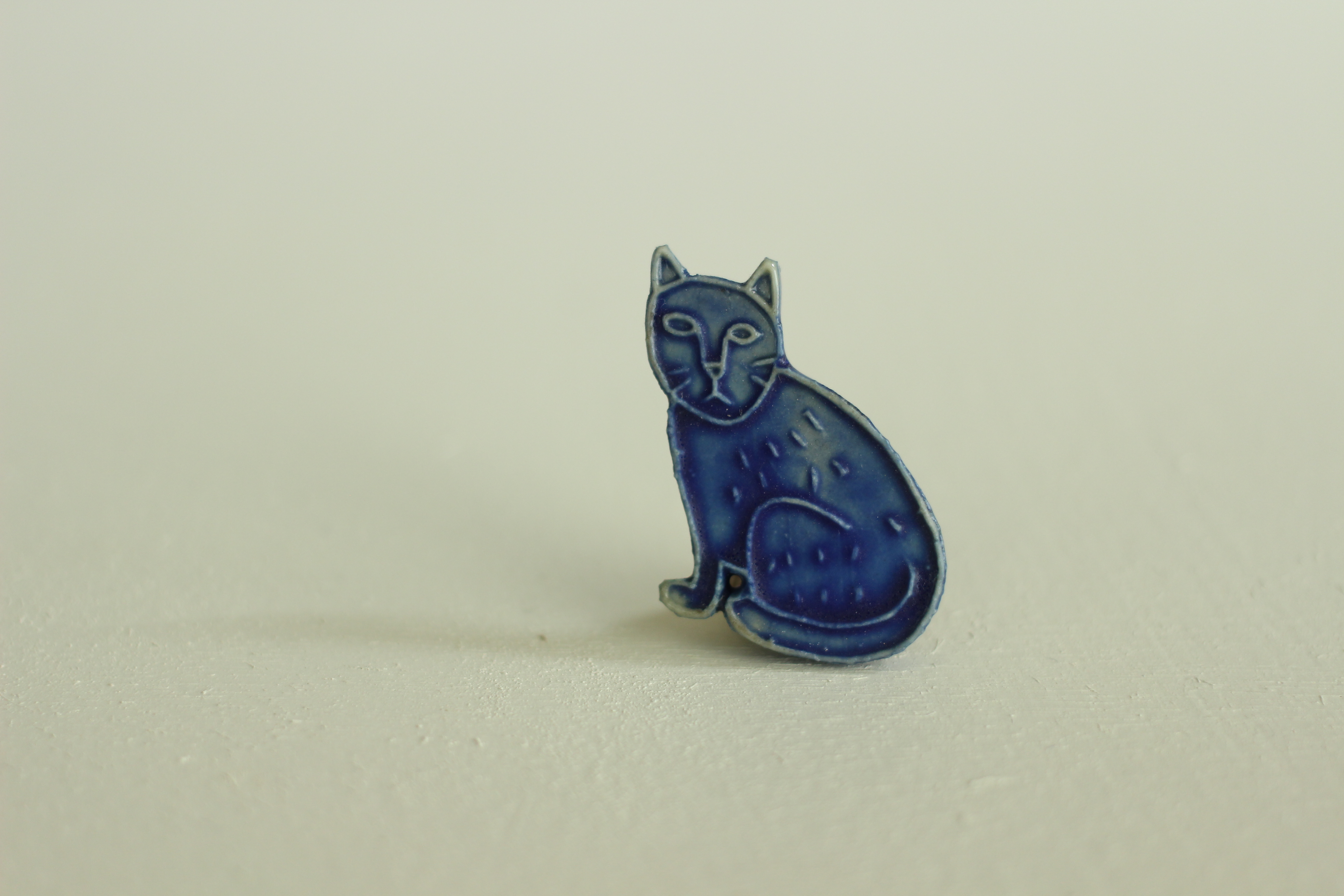 ceramic brooch