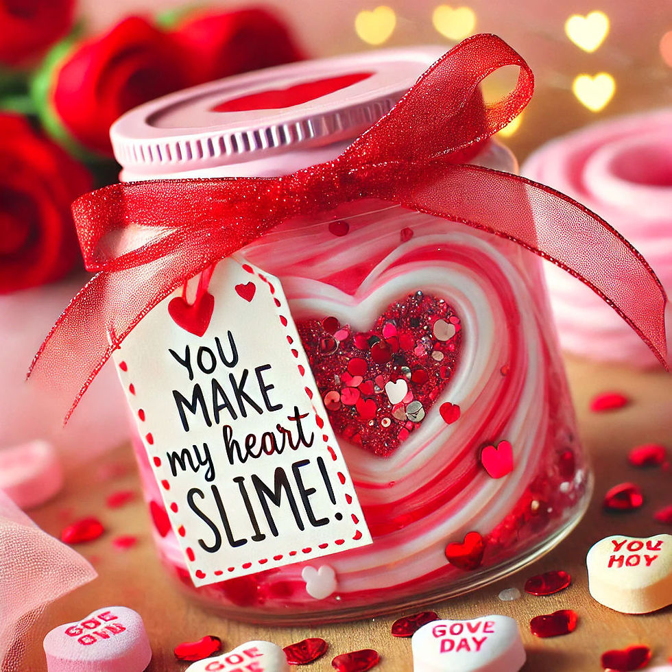 Easy 2-Ingredient Valentine’s Day Slime Recipe with Elmer’s Magical Liquid 💖