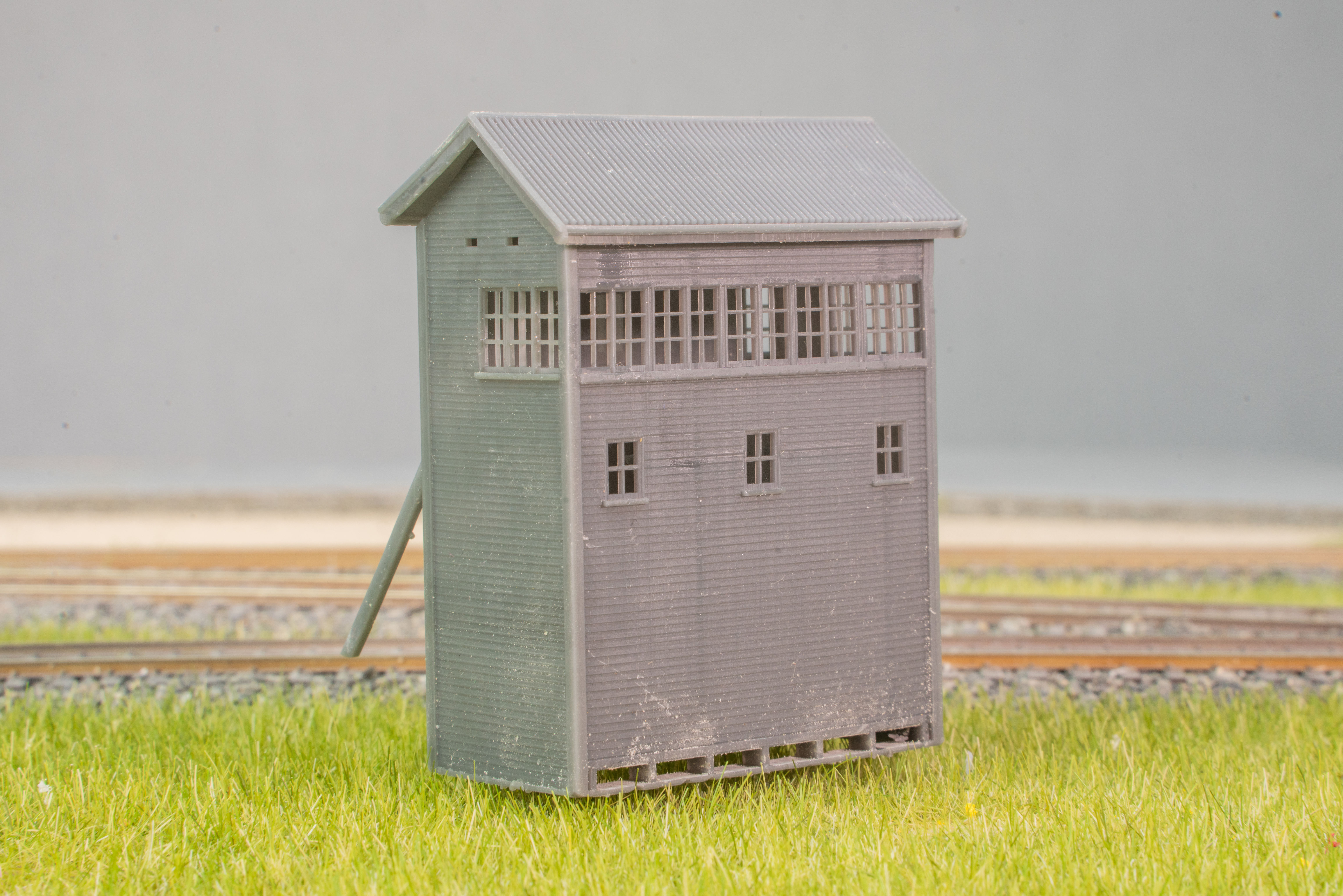 N Scale Signal Box: BACCHUS MARSH