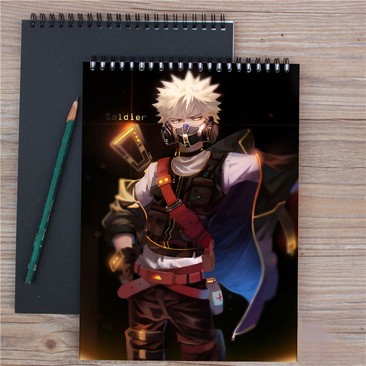 Thumbnail: Bakugo A4 Sketchbook