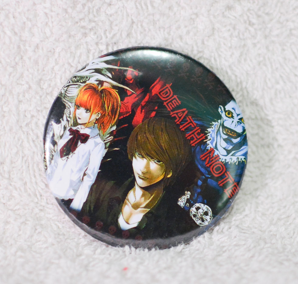 Thumbnail: Death Note Pins
