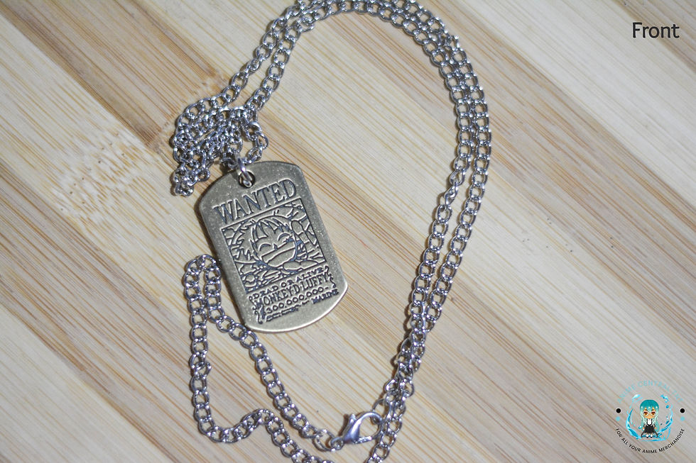 Thumbnail: Dog Tag Luffy Necklace