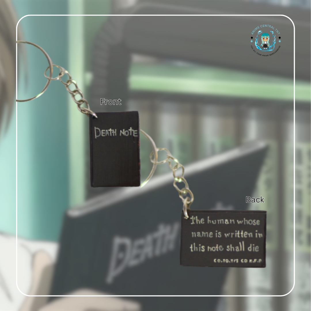 Death Note Book Keychain