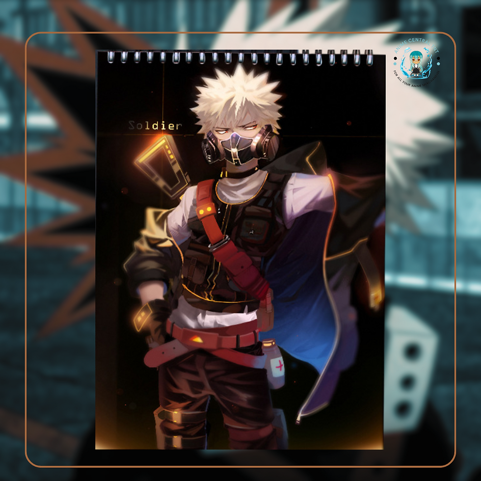 Bakugo A4 Sketchbook