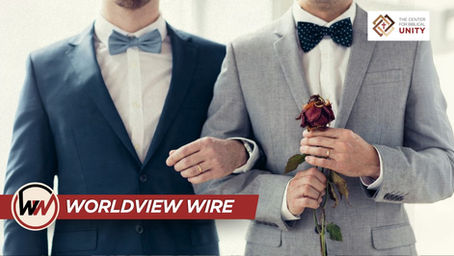 2 men in wedding attire