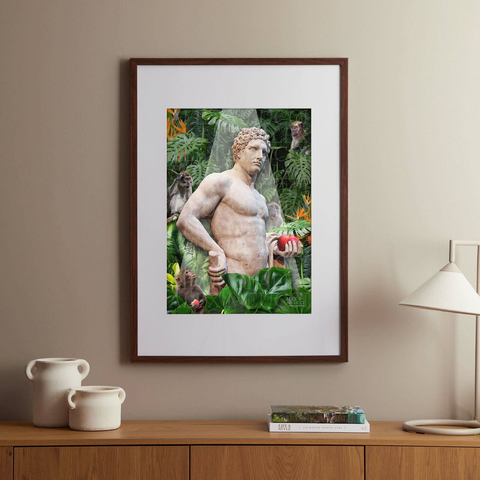 STICKING WITH FRIENDS (2026) by Alex Meucci - Limited Edition A2 Art Print