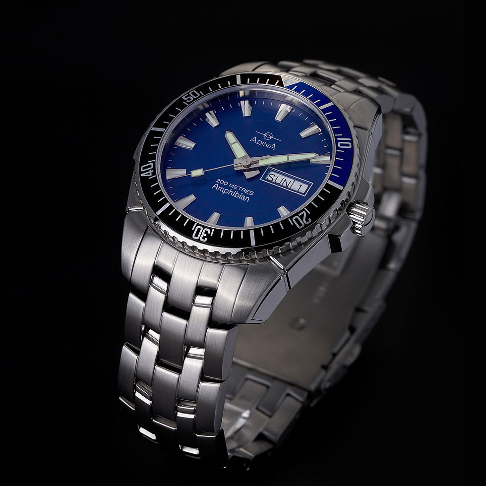 Adina Amphibian Dive Watch NK167 E6AXB