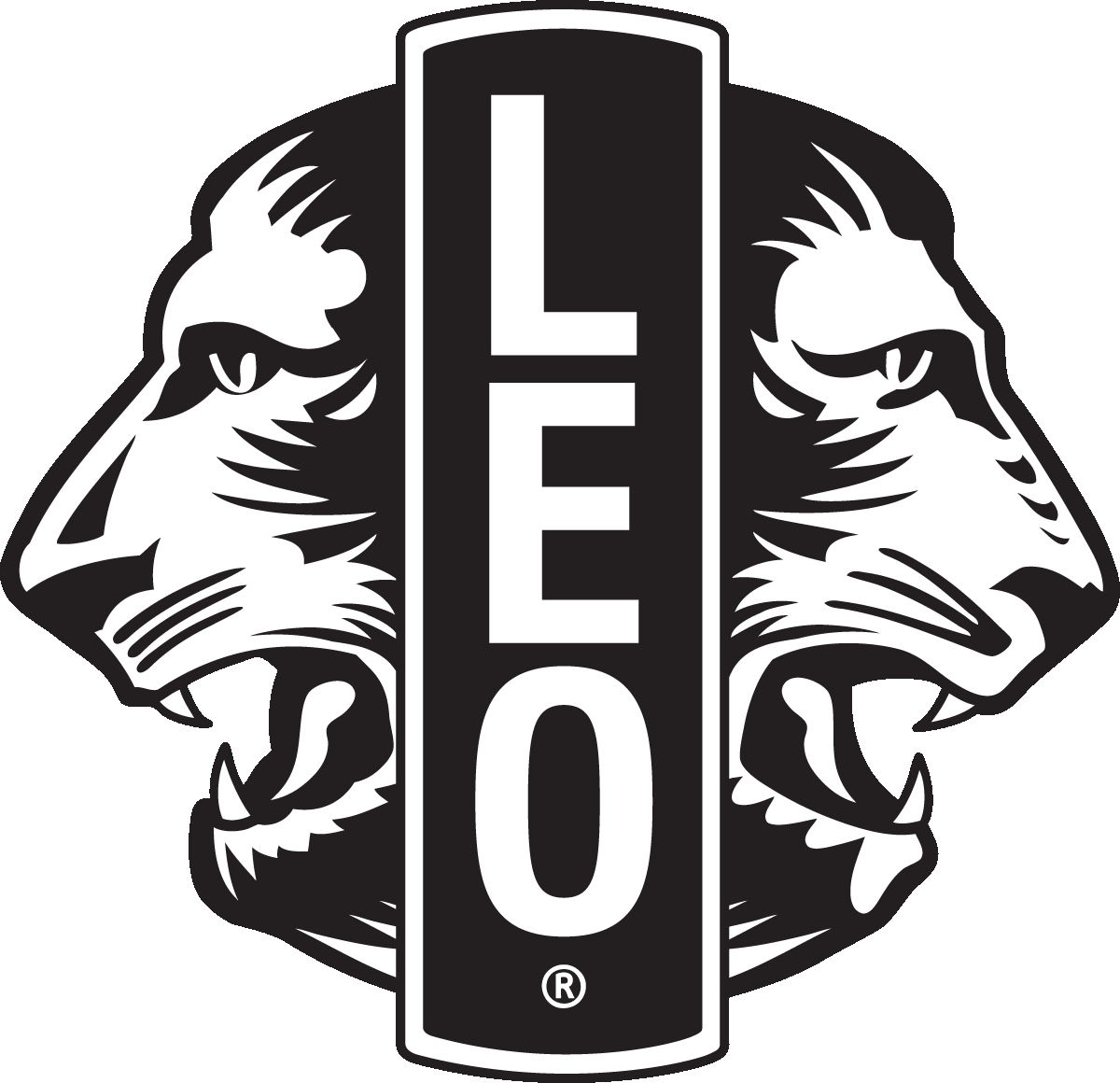 Logo usual na cor preta para divulgação.