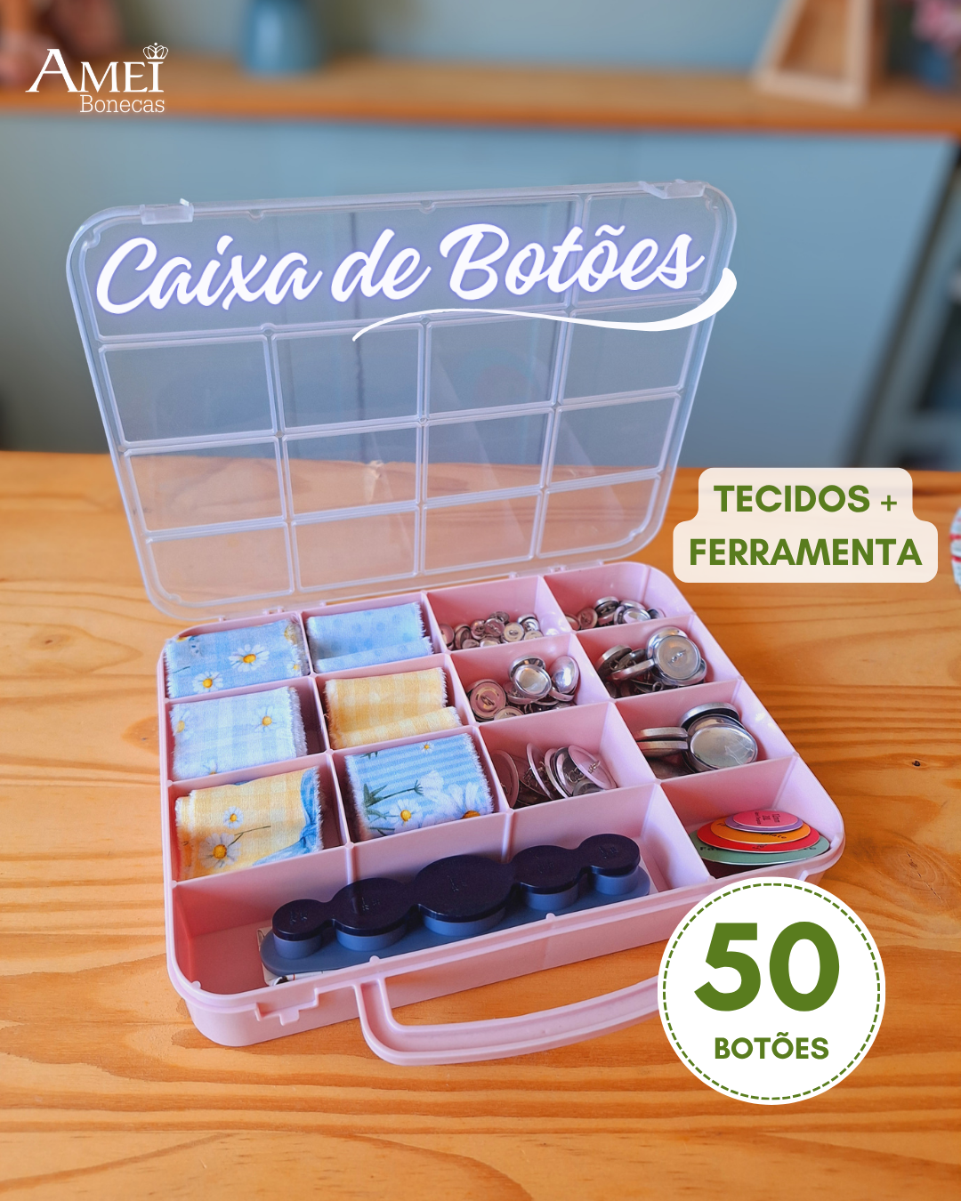 Super Caixa Botões