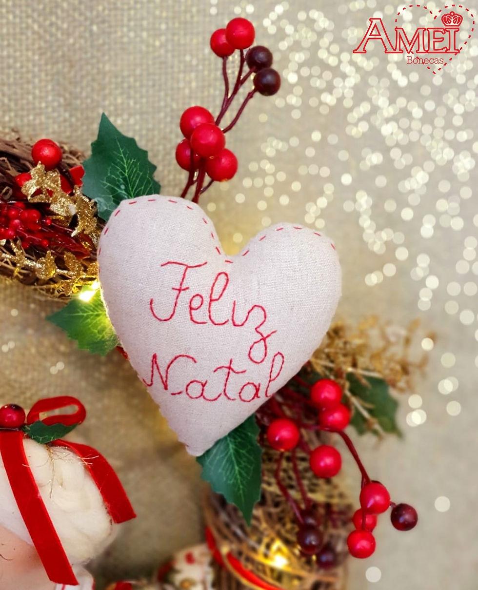 Miniatura: Guirlanda Papai e Mamãe Noel digital