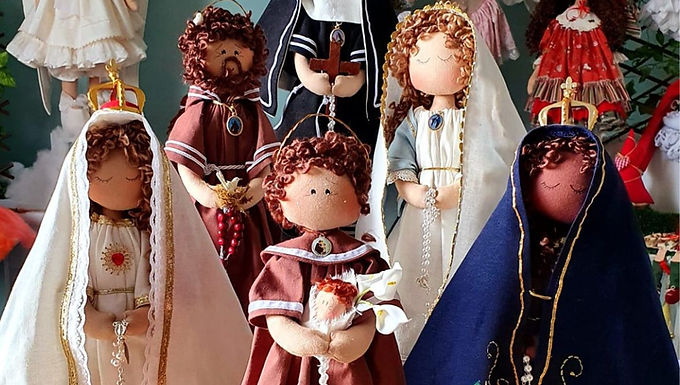 Combo Material 6 Santos PEQUENOS