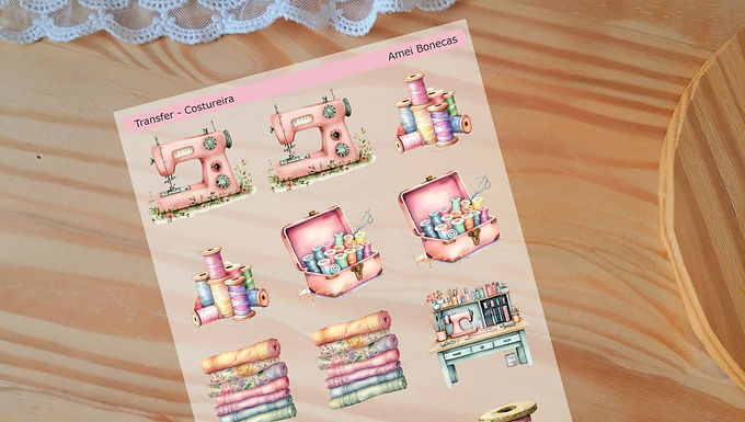 Transfer Itens de Costura