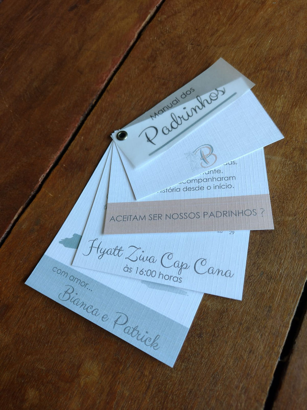 Manual de Padrinhos Camadas - 4 UN