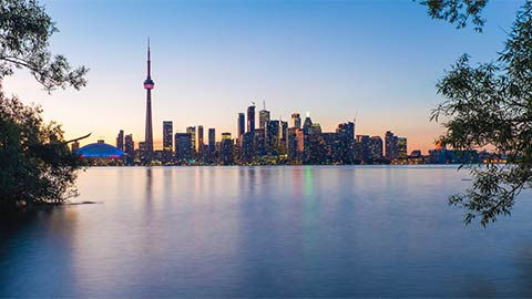 Toronto Skyline from Island