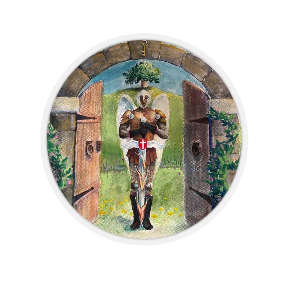 Stones On Fire Stickers