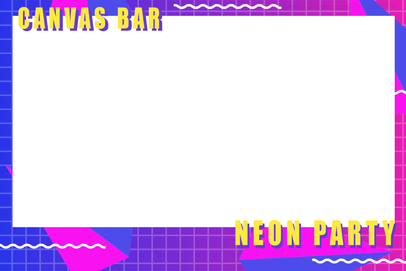 Retro neon theme