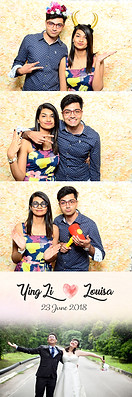 Weddng photo booth at Grand copthorne waterfront hotel singapr