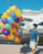 one 15 marina balloon decoration