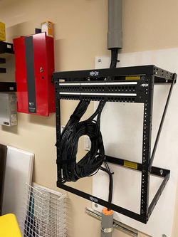 Integration Wiring_Network Rack