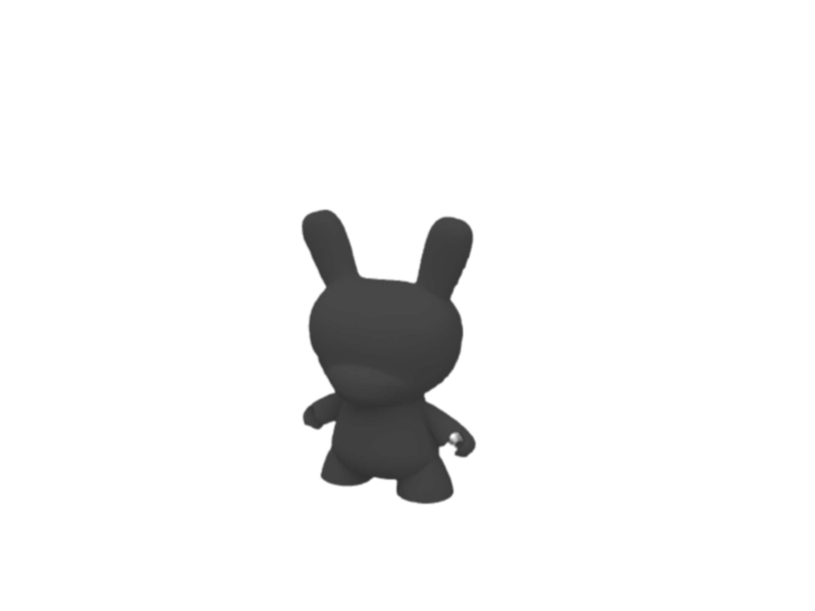 CUSTOM MODEL BUNNY CANVAS