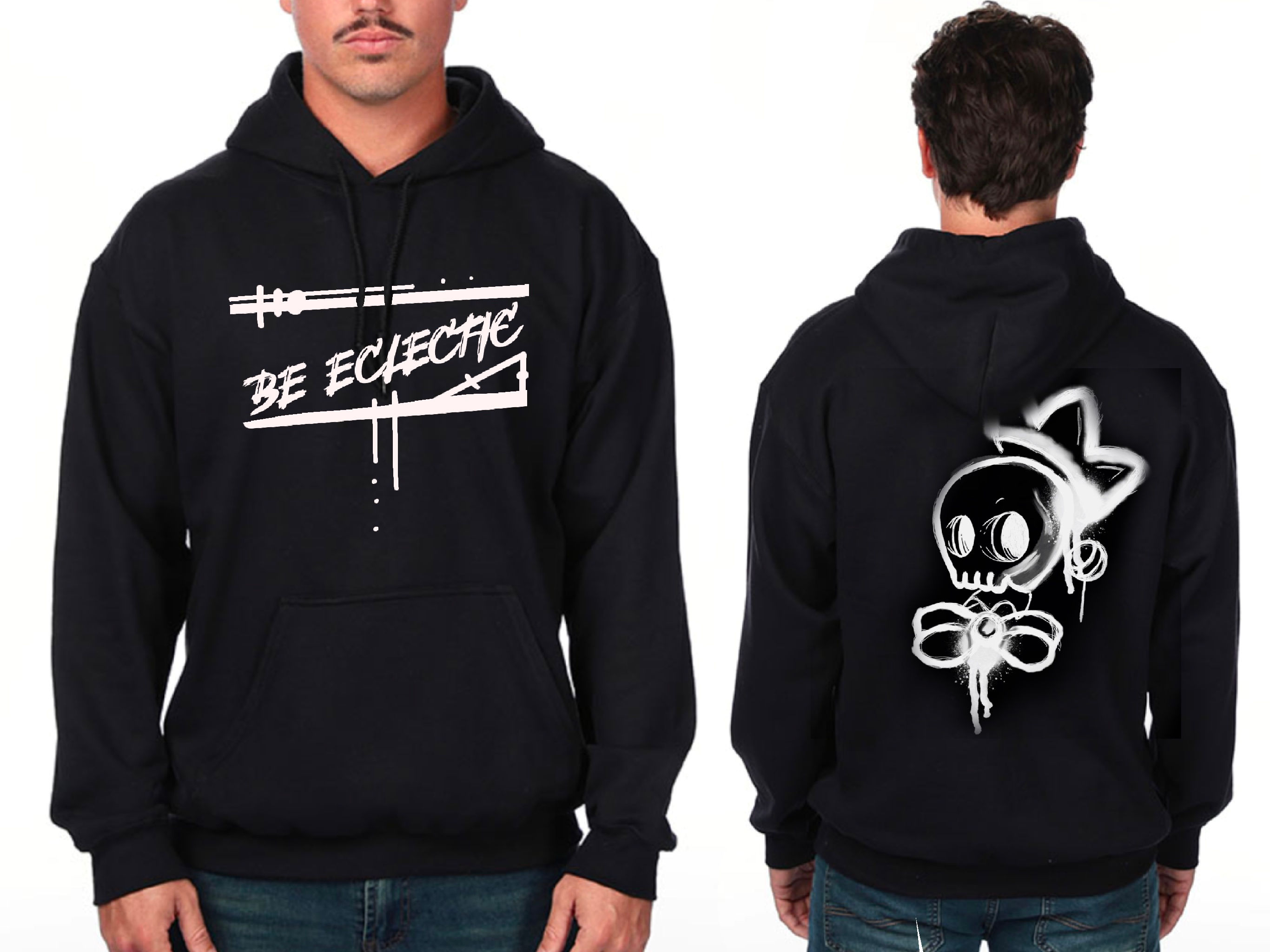 copy of Megz Alfonso (Be Eclectic) skull Hoodie