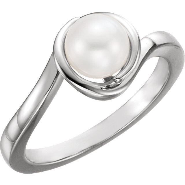 Thumbnail: Embraced Ring (Sterling Silver)