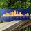 Thumbnail: 8x20 Inch Wood Engraved City Skyline (any color)