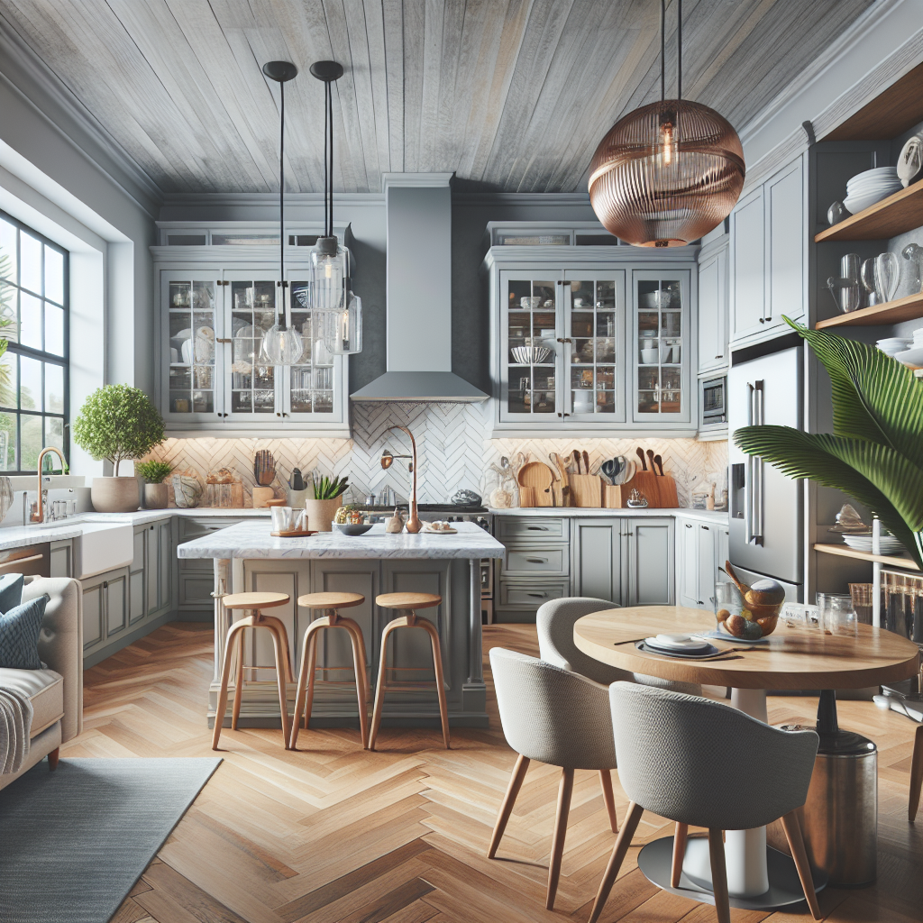 Modern Kitchen Greenery