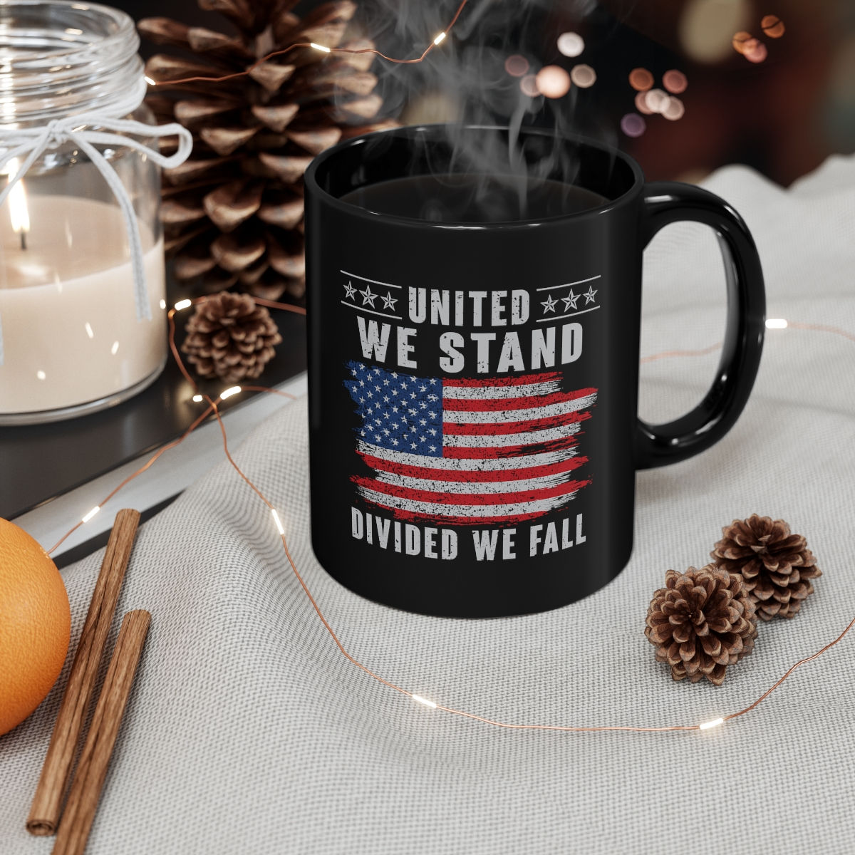 United We Stand, Divided We Fall Mug
