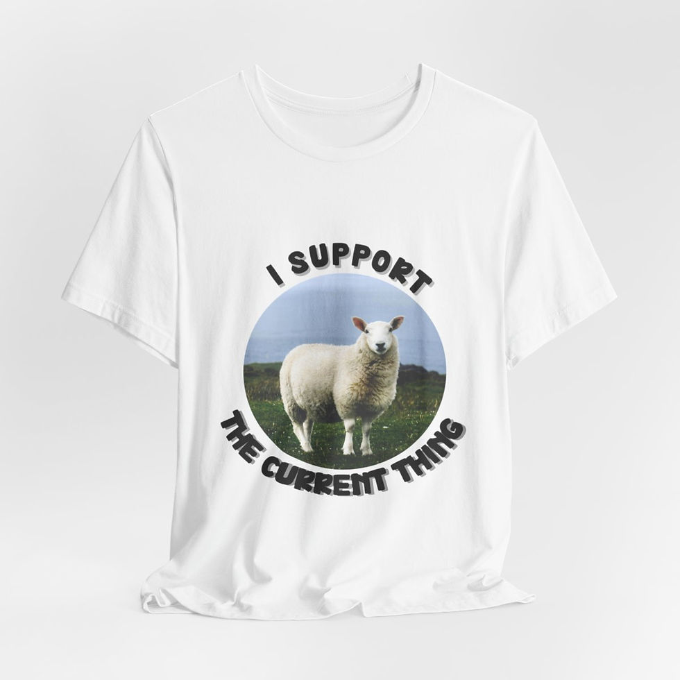 Thumbnail: I Support The Current thing tee