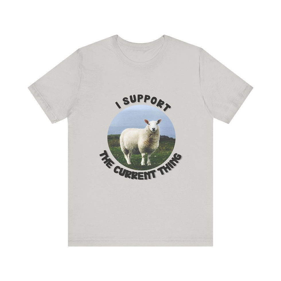 Thumbnail: I Support The Current thing tee