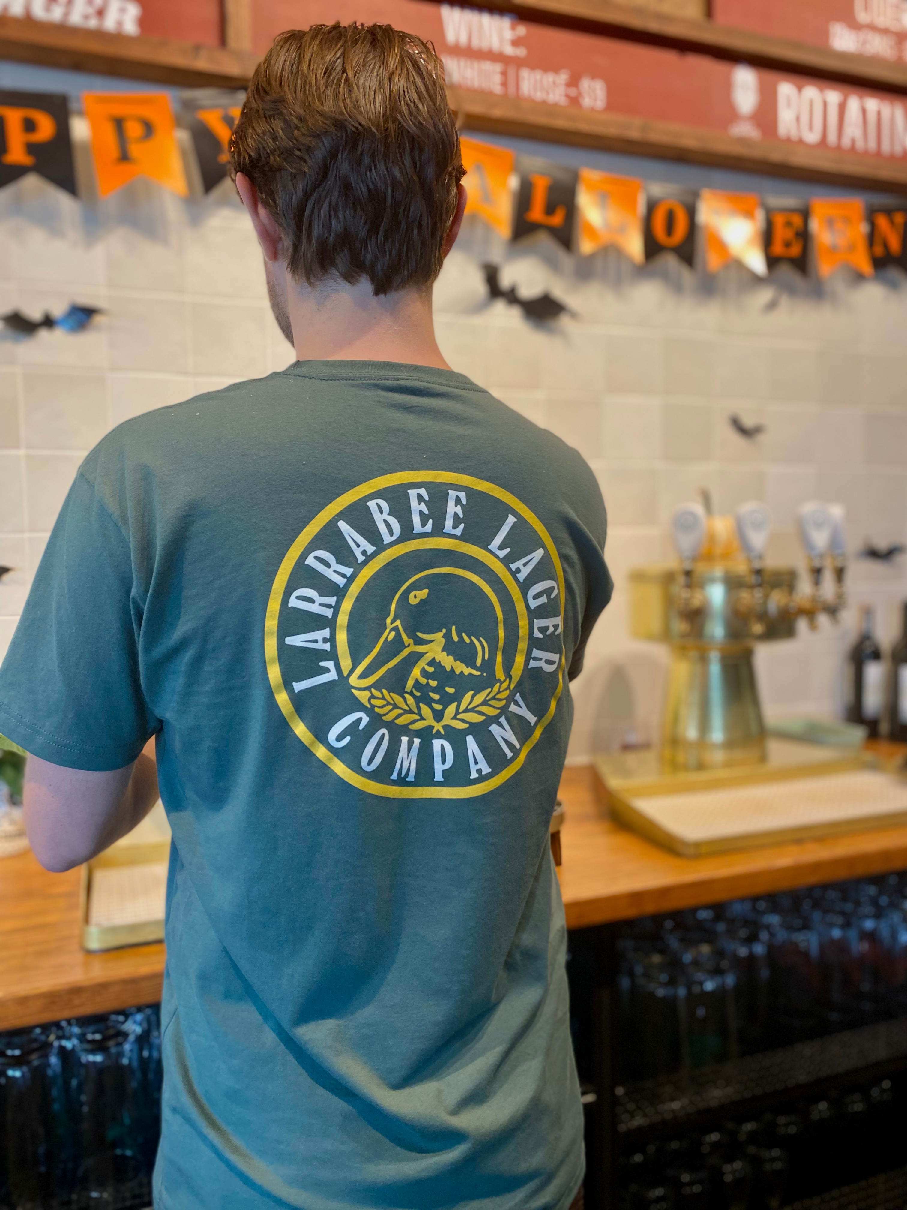 Green Circle Logo Tee