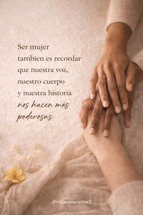 Ser mujer en un mundo que todavía aprende a escuchar