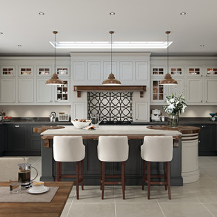 In-frame kitchens