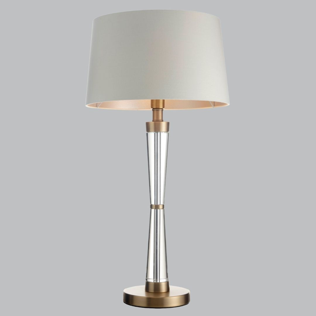 Hale Antique Brass Finish Table Lamp